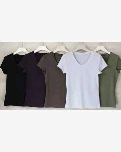 T-shirt donna Studio Eleven misto all'ingrosso modello D66805S - L&Y - foto 2