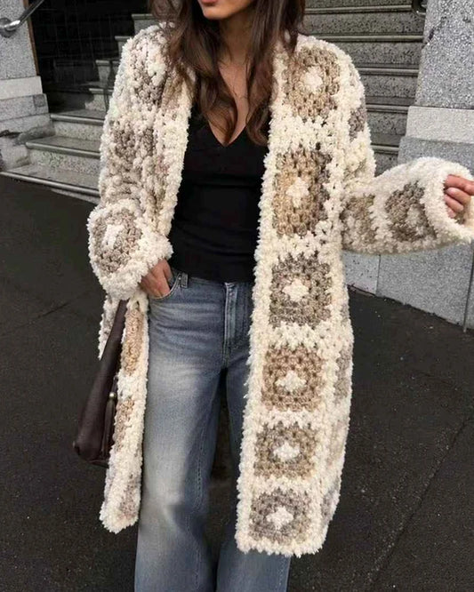 Cardigan donna Vinceotto misto all'ingrosso modello F-26001 - L&Y