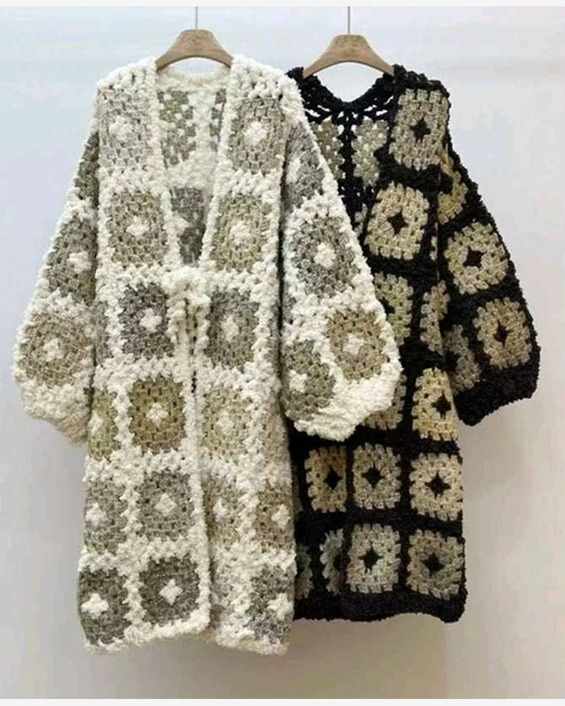 Cardigan donna Vinceotto misto all'ingrosso modello F-26001 - L&Y - foto 2
