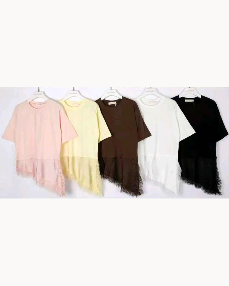 T-shirt donna Jean Louis Francoise misto all'ingrosso modello G68113-2 - L&Y