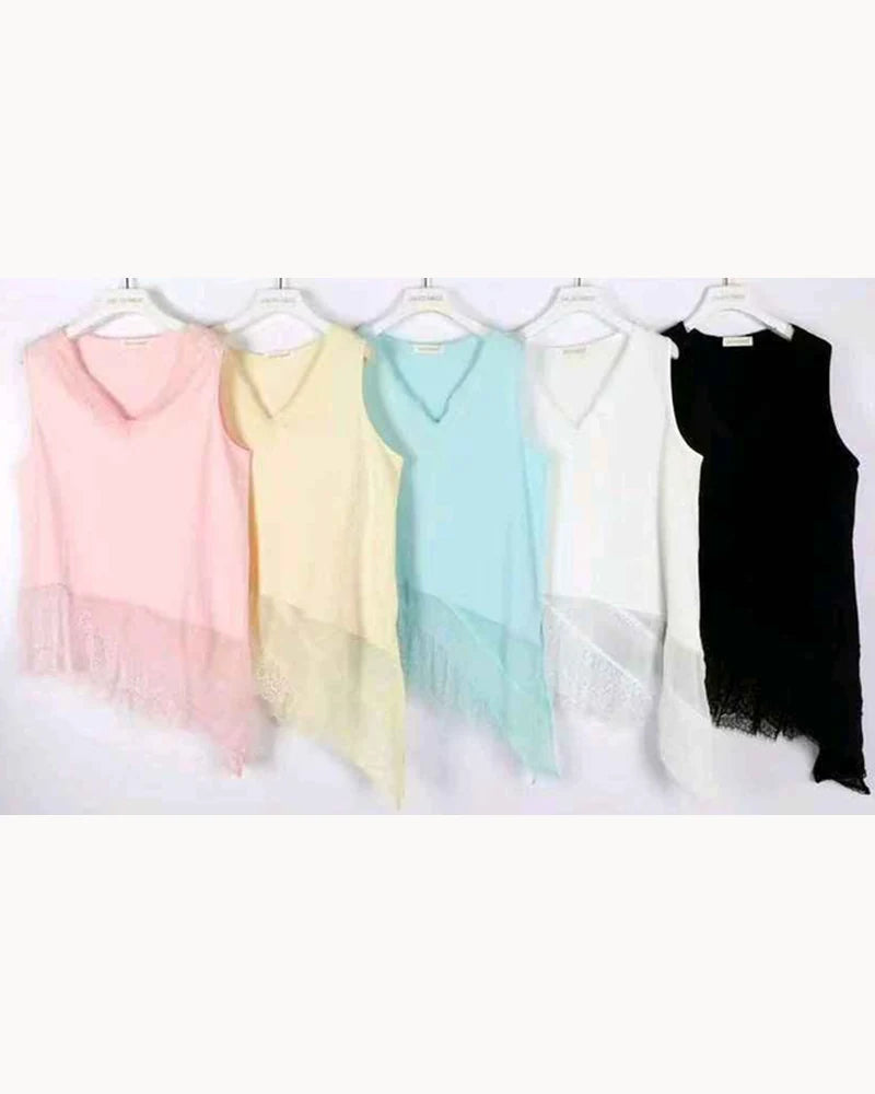 Canotta donna Jean Louis Francoise misto all'ingrosso modello G68166 - L&Y - foto 2