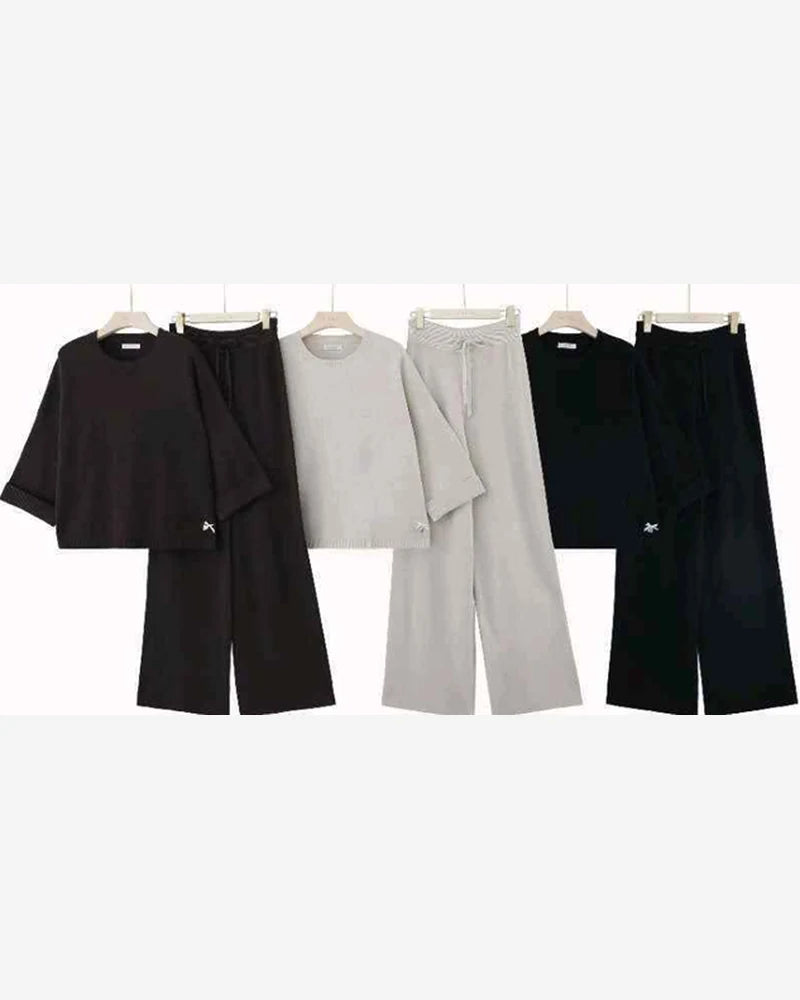 Completo donna Blu Oltre misto all'ingrosso modello GBJ84686CV - L&Y - foto 2