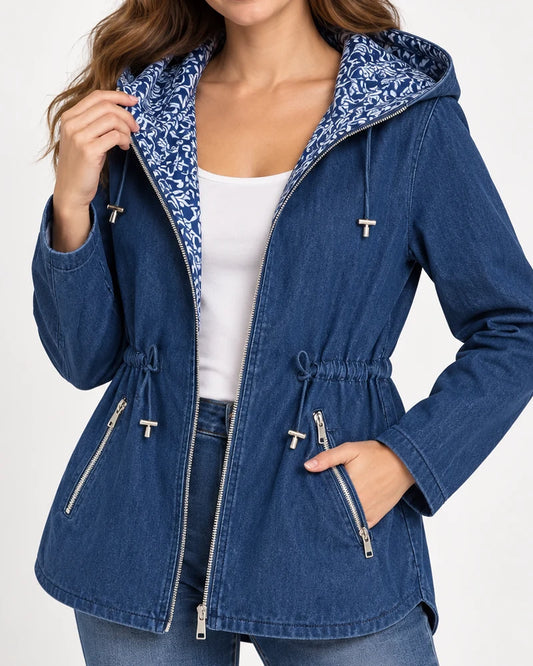 Giacca di jeans donna Mitno all'ingrosso modello H-9918 - L&Y