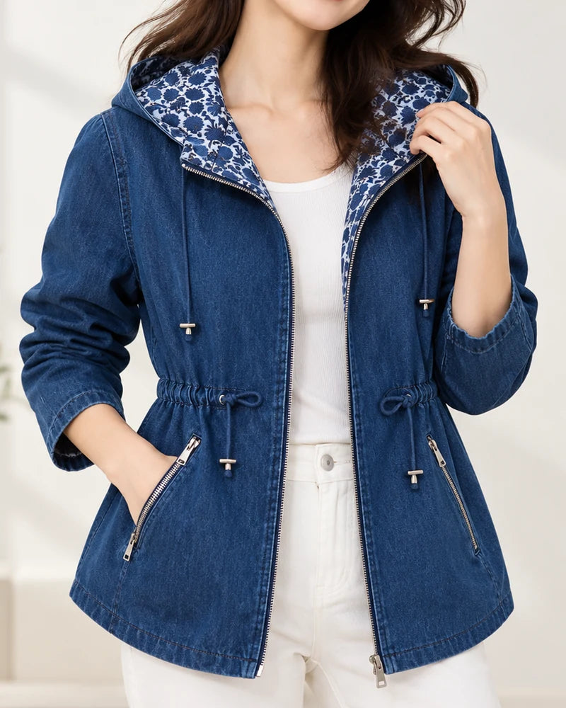 Giacca di jeans donna Mitno all'ingrosso modello H-9929 - L&Y