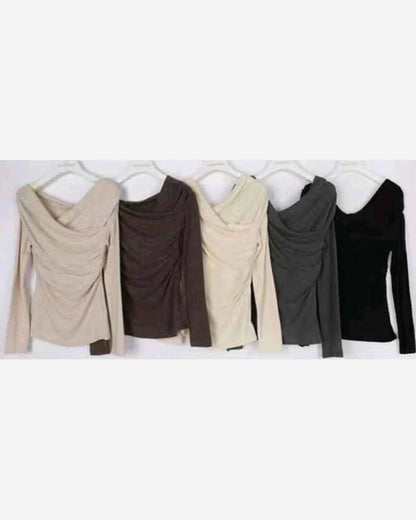 Maglia donna Jean Louis Francoise misto all'ingrosso modello H69984 - L&Y - foto 2