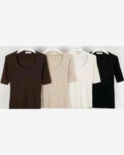 Maglia donna Jean Louis Francoise misto all'ingrosso modello H70348 - L&Y - foto 2