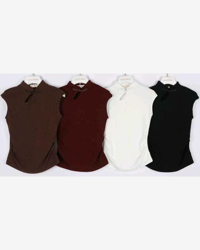 Canotta donna Jean Louis Francoise misto all'ingrosso modello H70458 - L&Y - foto 2