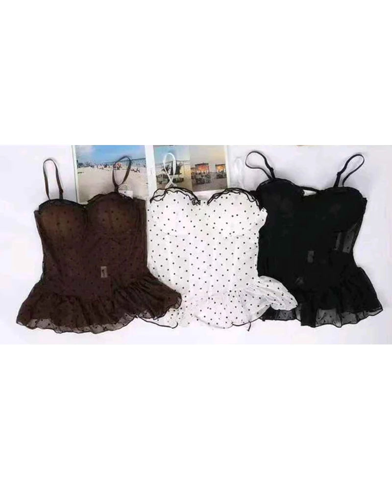 Canotta donna Jean Louis Francoise misto all'ingrosso modello H70532 - L&Y - foto 2