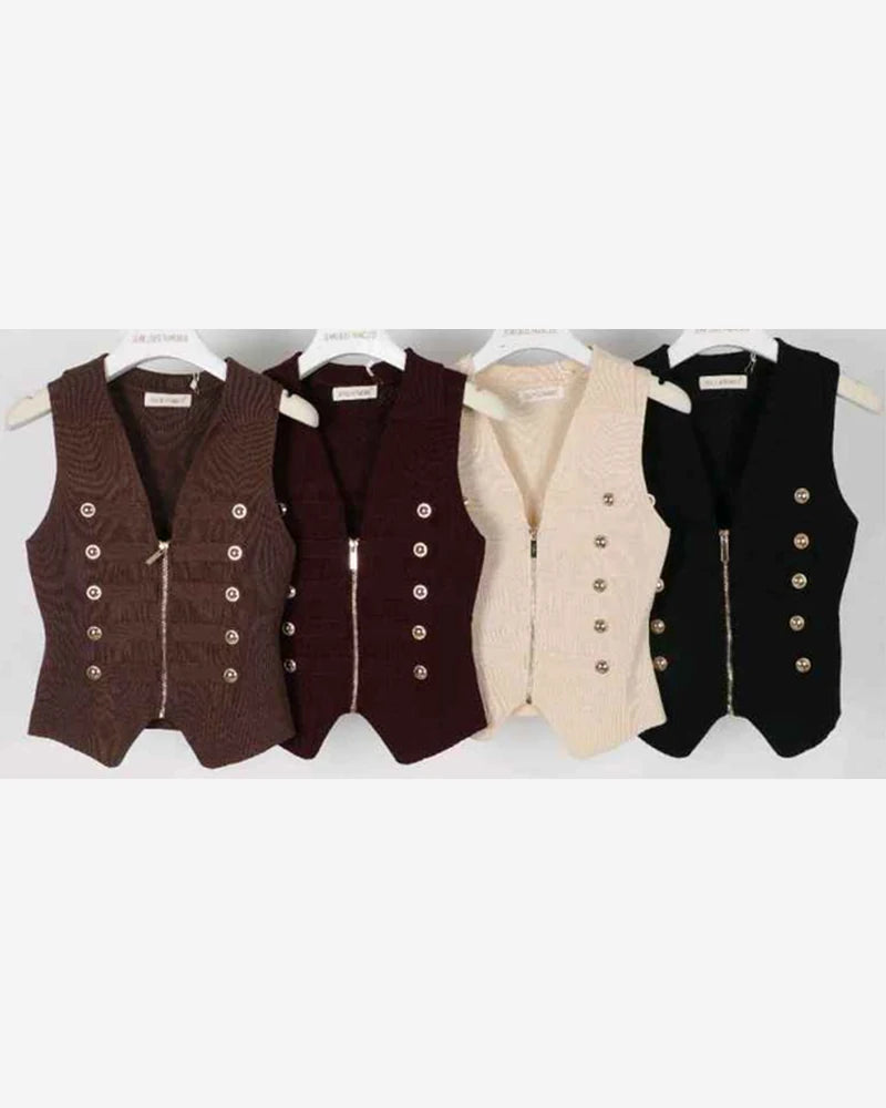 Canotta donna Jean Louis Francoise misto all'ingrosso modello HB70702-1 - L&Y - foto 2