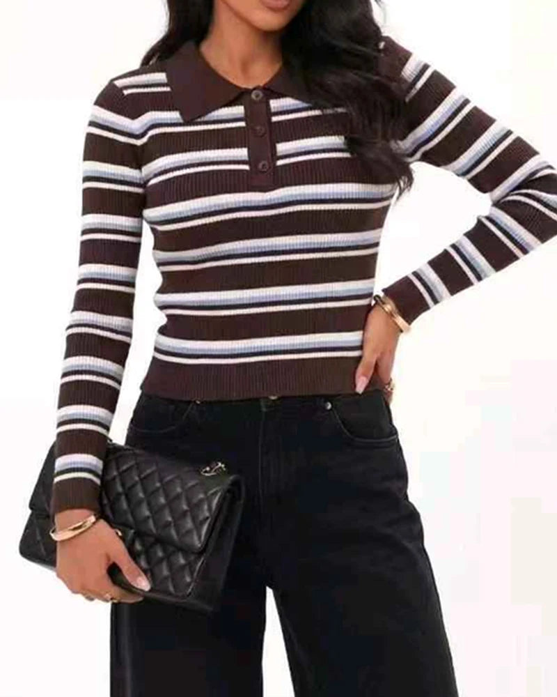 Maglia donna Jean Louis Francoise misto all'ingrosso modello HG69442 - L&Y