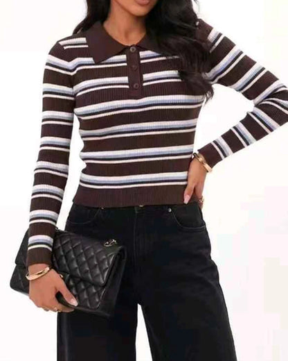 Maglia donna Jean Louis Francoise misto all'ingrosso modello HG69442 - L&Y