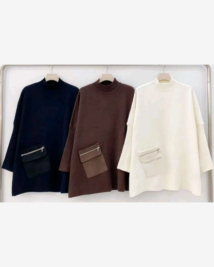 Maglia donna Vinceotto misto all'ingrosso modello HH-0258 - L&Y - foto 2