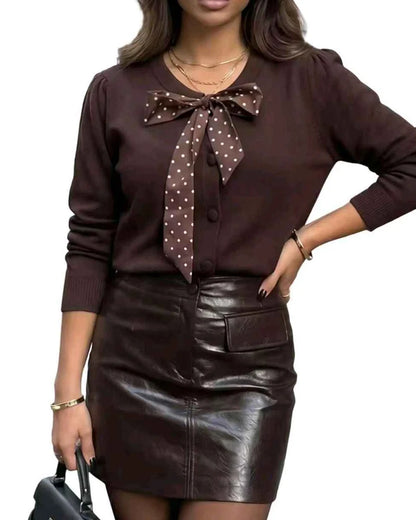 Golfino donna Jean Louis Francoise misto all'ingrosso modello HS69595 - L&Y