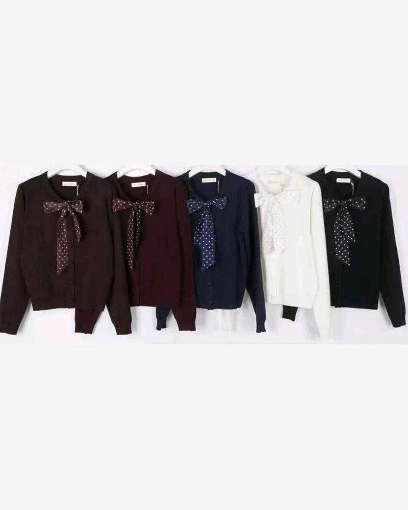 Golfino donna Jean Louis Francoise misto all'ingrosso modello HS69595 - L&Y - foto 2