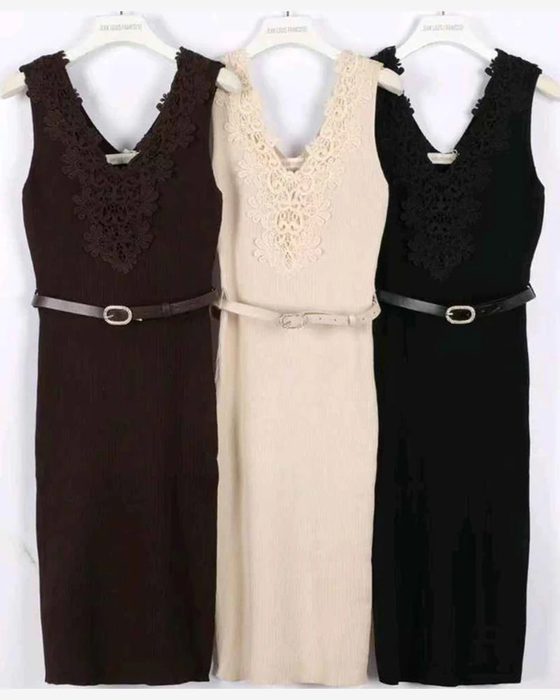 Vestito donna Jean Louis Francoise misto all'ingrosso modello HS70305 - L&Y - foto 2