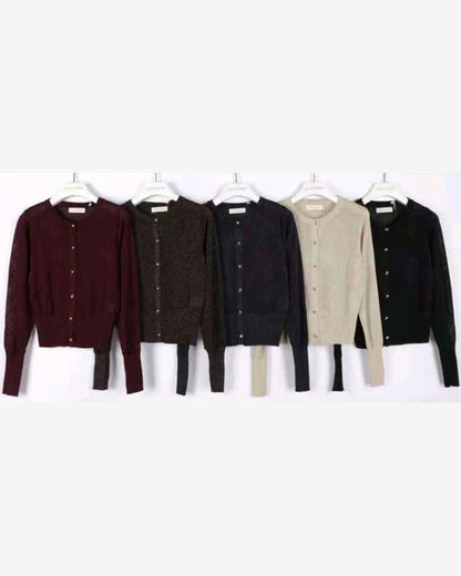 Golfino donna Jean Louis Francoise misto all'ingrosso modello HX70193-1 - L&Y - foto 2