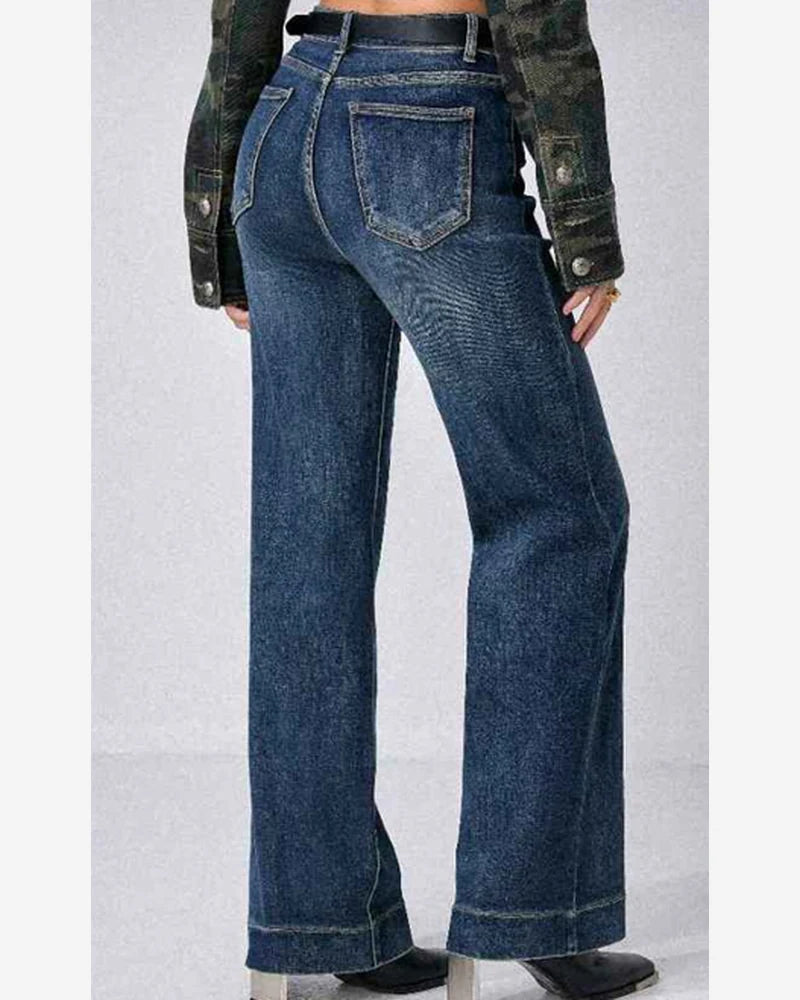 Jeans donna Mira Belle blu all'ingrosso modello J092 - L&Y - foto 2