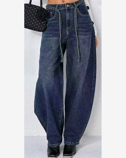 Jeans donna Mira Belle blu all'ingrosso modello J096 - L&Y