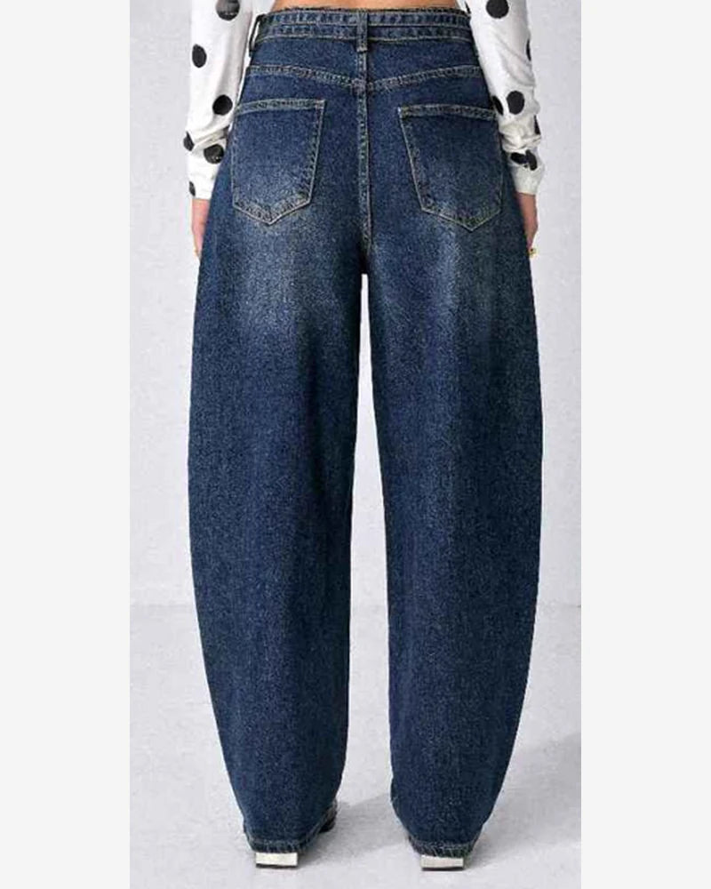 Jeans donna Mira Belle blu all'ingrosso modello J096 - L&Y - foto 2