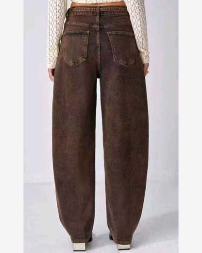 Jeans donna Mira Belle marrone all'ingrosso modello J097 - L&Y - foto 2