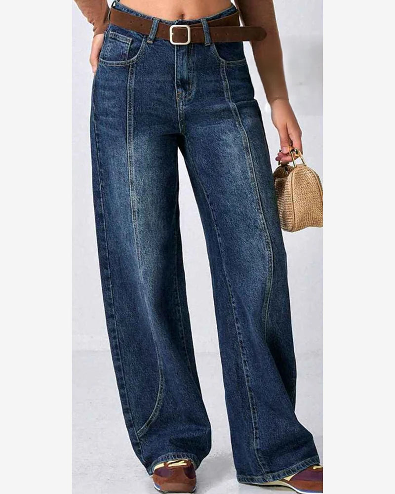 Jeans donna Mira Belle blu all'ingrosso modello J109 - L&Y