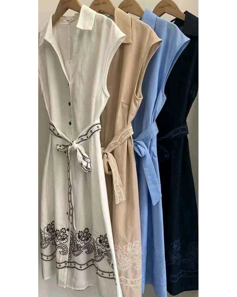 Vestito donna Sweet Miss BLUE all'ingrosso modello J172906 - L&Y - foto 2