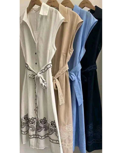 Vestito donna Sweet Miss BLUE all'ingrosso modello J172906 - L&Y - foto 2