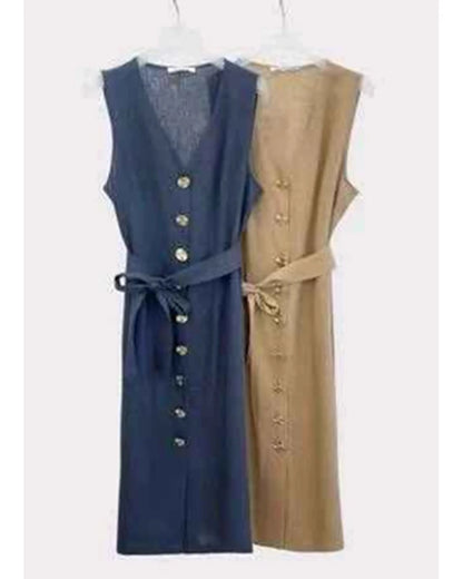 Vestito donna Sweet Miss BLUE all'ingrosso modello J172917 - L&Y - foto 2