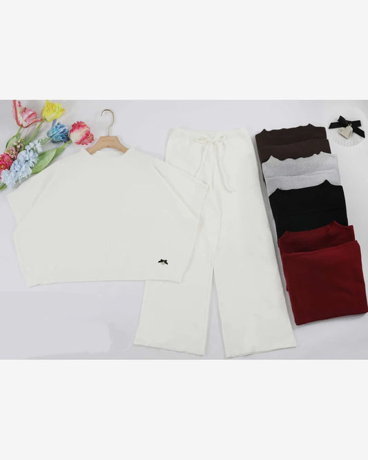 Completo donna Blu Oltre misto all'ingrosso modello JB85987CV - L&Y