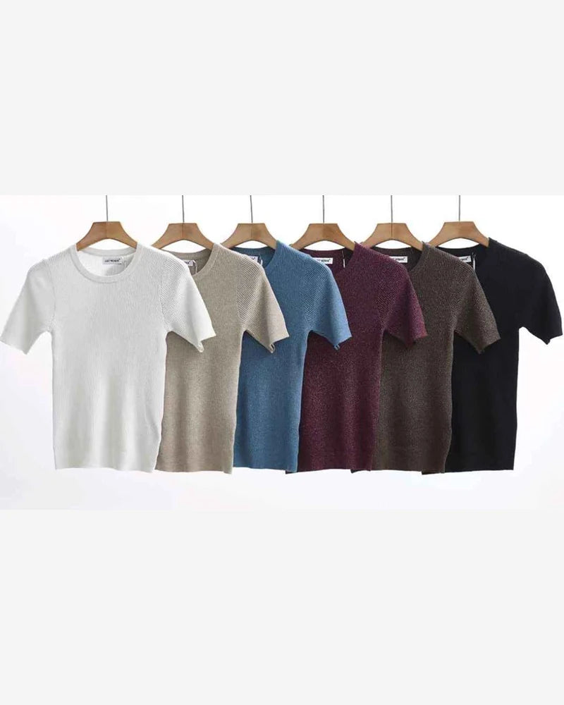 Maglia donna Just Woman misto all'ingrosso modello JK8734 - L&Y - foto 2
