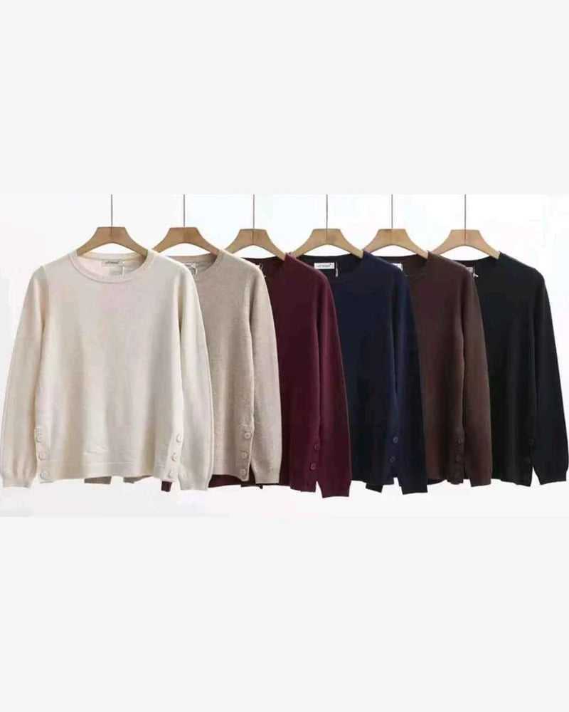 Maglia donna Just Woman misto all'ingrosso modello JK8737 - L&Y - foto 2