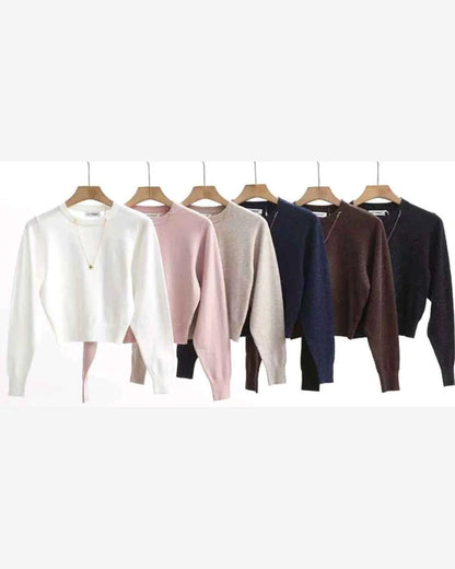 Maglia donna Just Woman misto all'ingrosso modello JK8754 - L&Y - foto 2