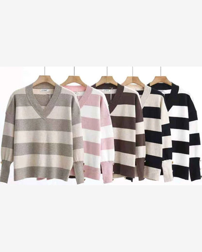 Maglia donna Just Woman misto all'ingrosso modello JK8755 - L&Y - foto 2