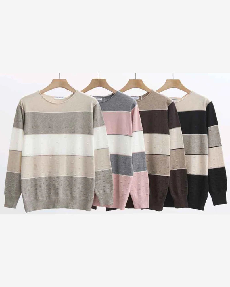 Maglia donna Just Woman misto all'ingrosso modello JK8768 - L&Y - foto 2