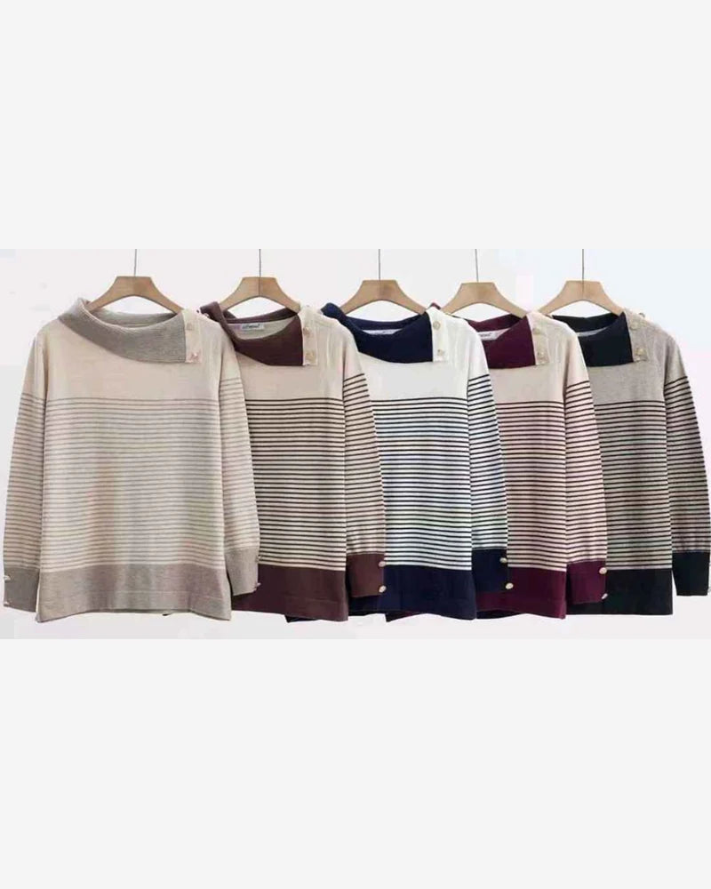 Maglia donna Just Woman misto all'ingrosso modello JK8799 - L&Y - foto 2