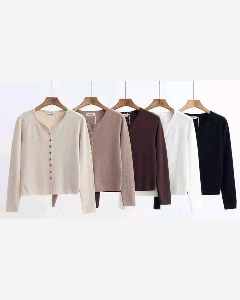 Golfino donna Just Woman misto all'ingrosso modello JK8824 - L&Y - foto 2