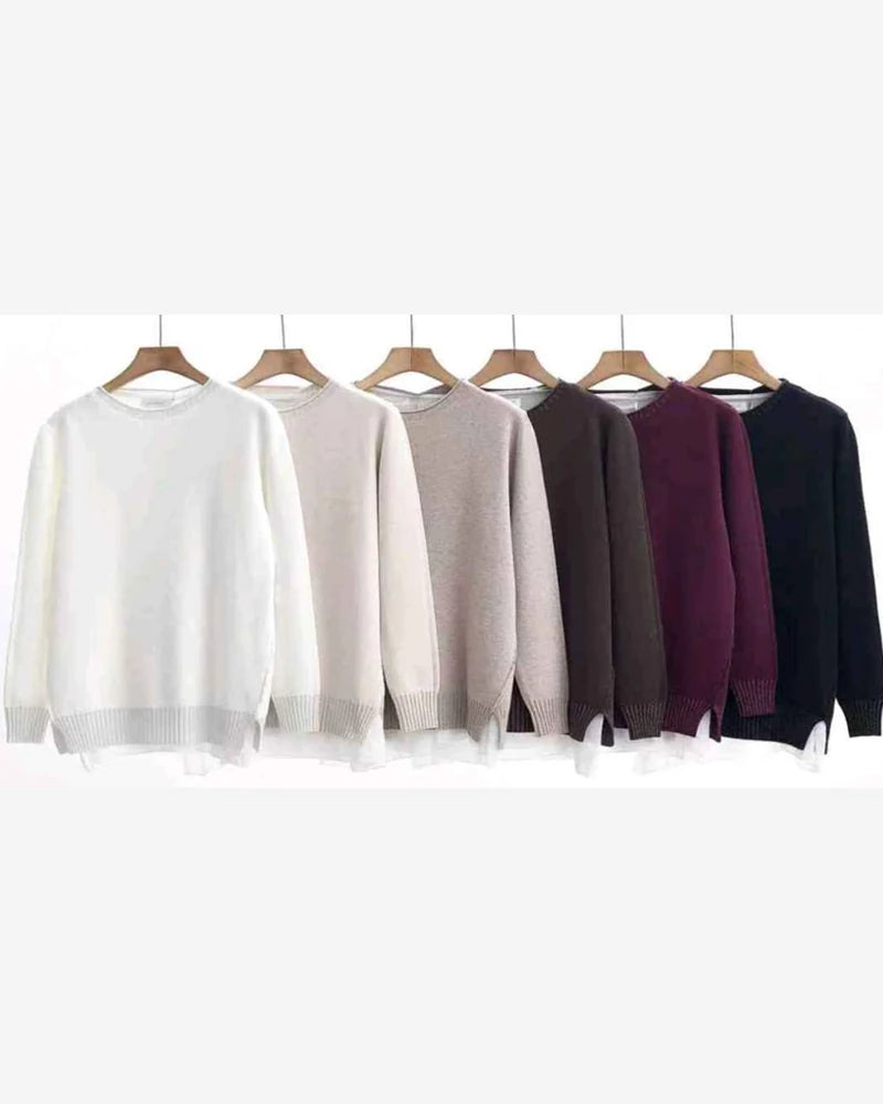 Maglia donna Just Woman misto all'ingrosso modello JK9480 - L&Y - foto 2