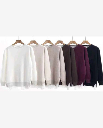 Maglia donna Just Woman misto all'ingrosso modello JK9480 - L&Y - foto 2