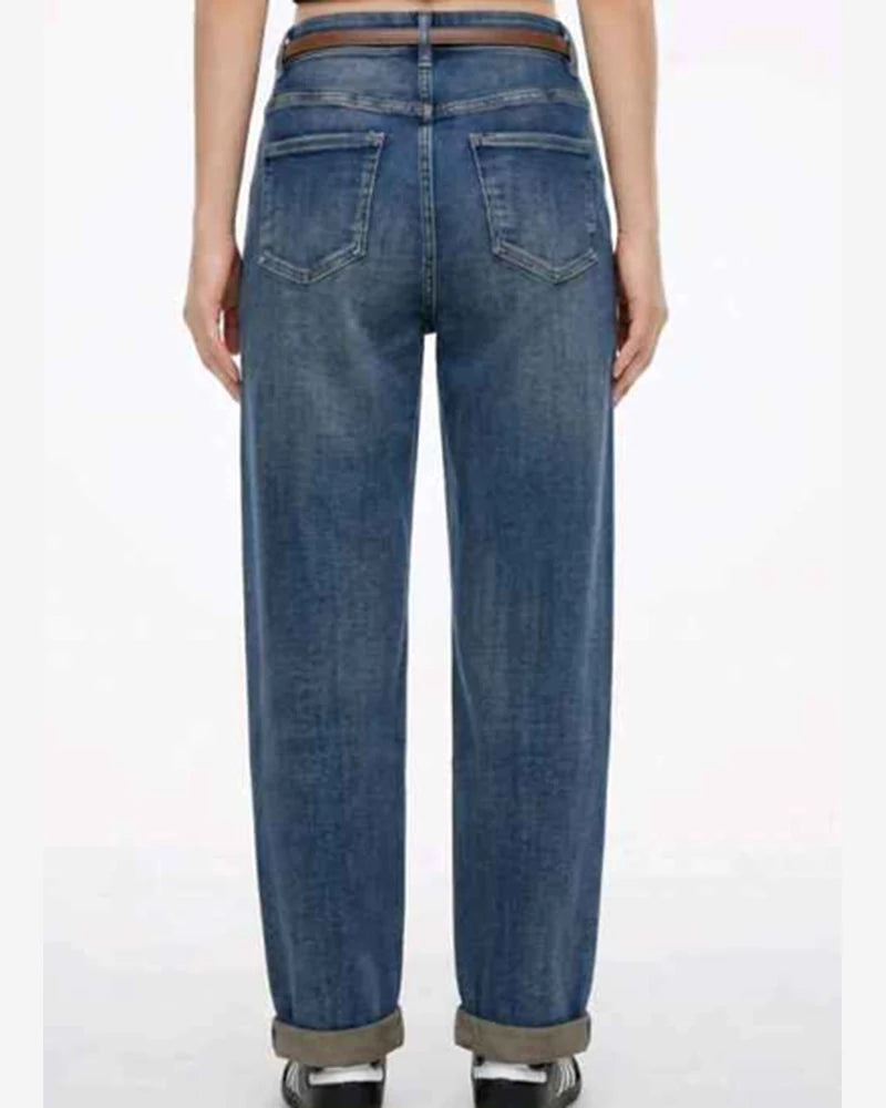 Jeans donna Studio Eleven blu all'ingrosso modello jm3021 - L&Y - foto 2
