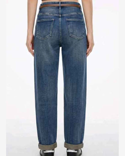 Jeans donna Studio Eleven blu all'ingrosso modello jm3021 - L&Y - foto 2