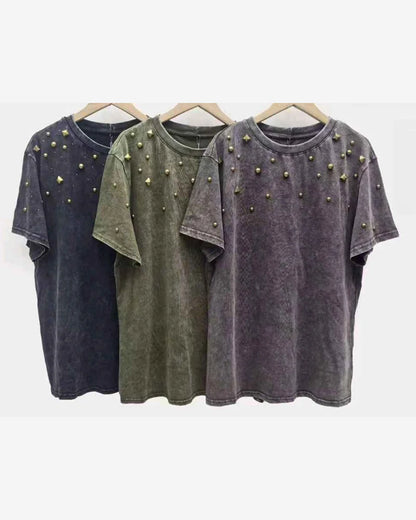 T-shirt donna Vinceotto misto all'ingrosso modello JX-09552 - L&Y - foto 2