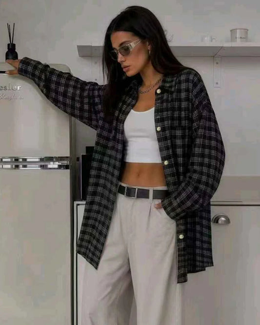 Camicia donna Vinceotto misto all'ingrosso modello K199 - L&Y