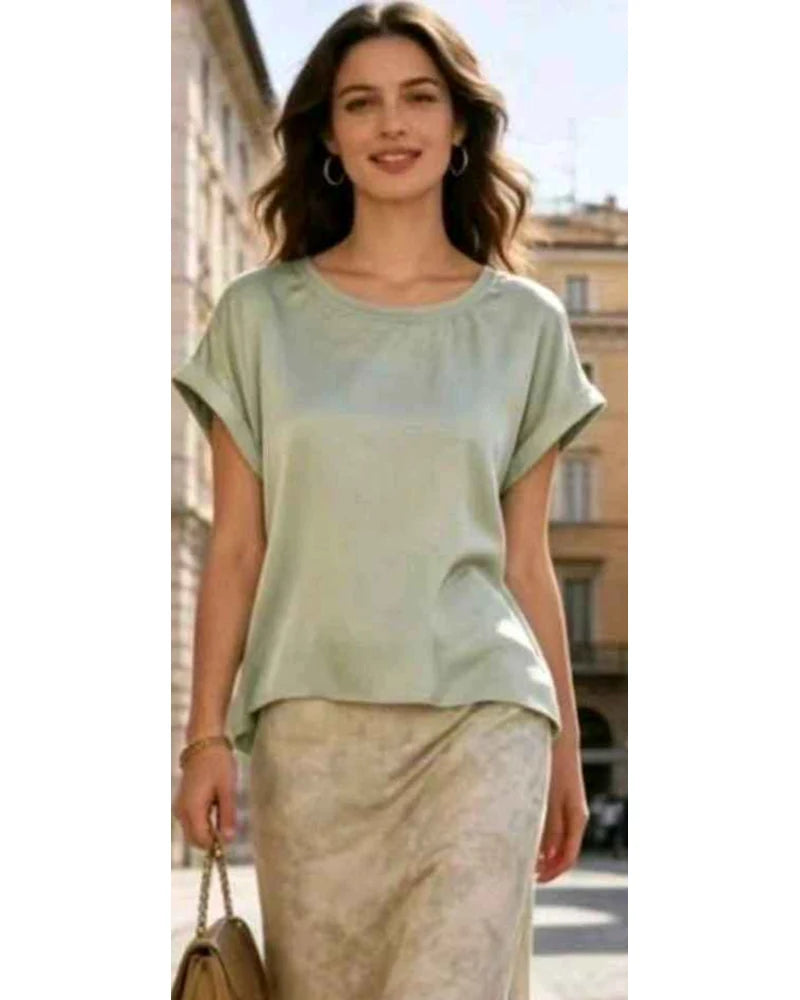 Camicia donna Sweet Miss Beige all'ingrosso modello K203532 - L&Y