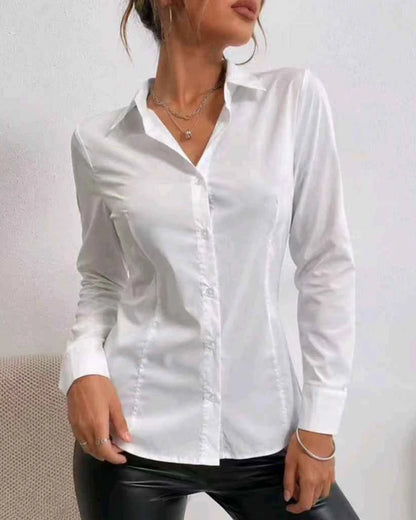 Camicia donna Vinceotto nero all'ingrosso modello K217 - L&Y