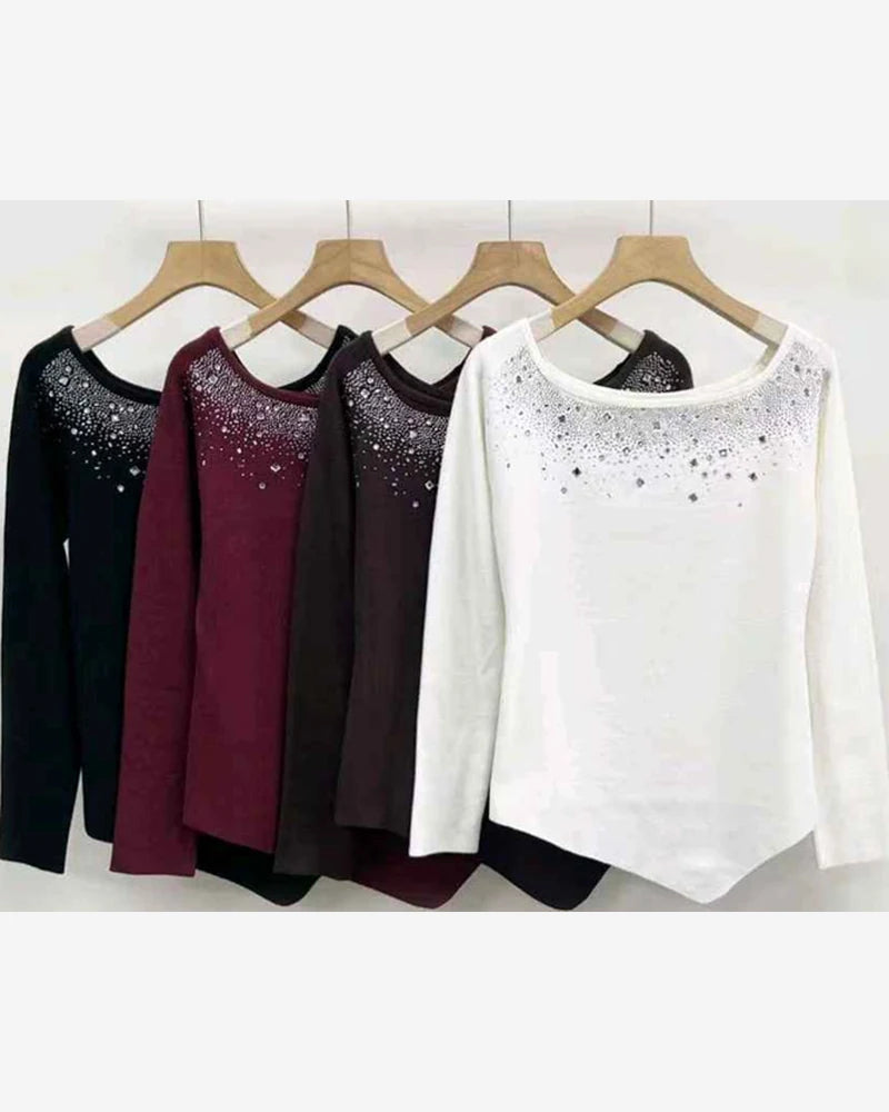 Maglia donna Vinceotto misto all'ingrosso modello K330 - L&Y - foto 2