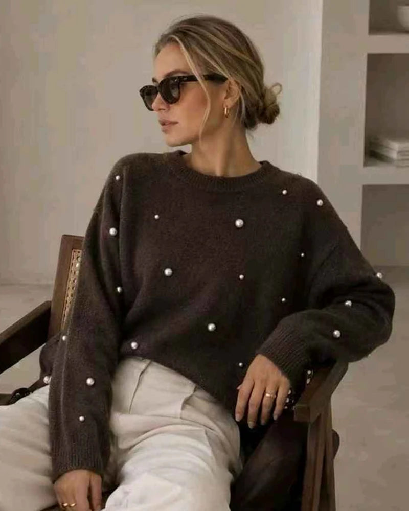 Maglia donna ZETA NOVA misto all'ingrosso modello K5845 - L&Y