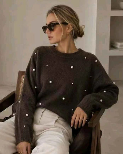 Maglia donna ZETA NOVA misto all'ingrosso modello K5845 - L&Y
