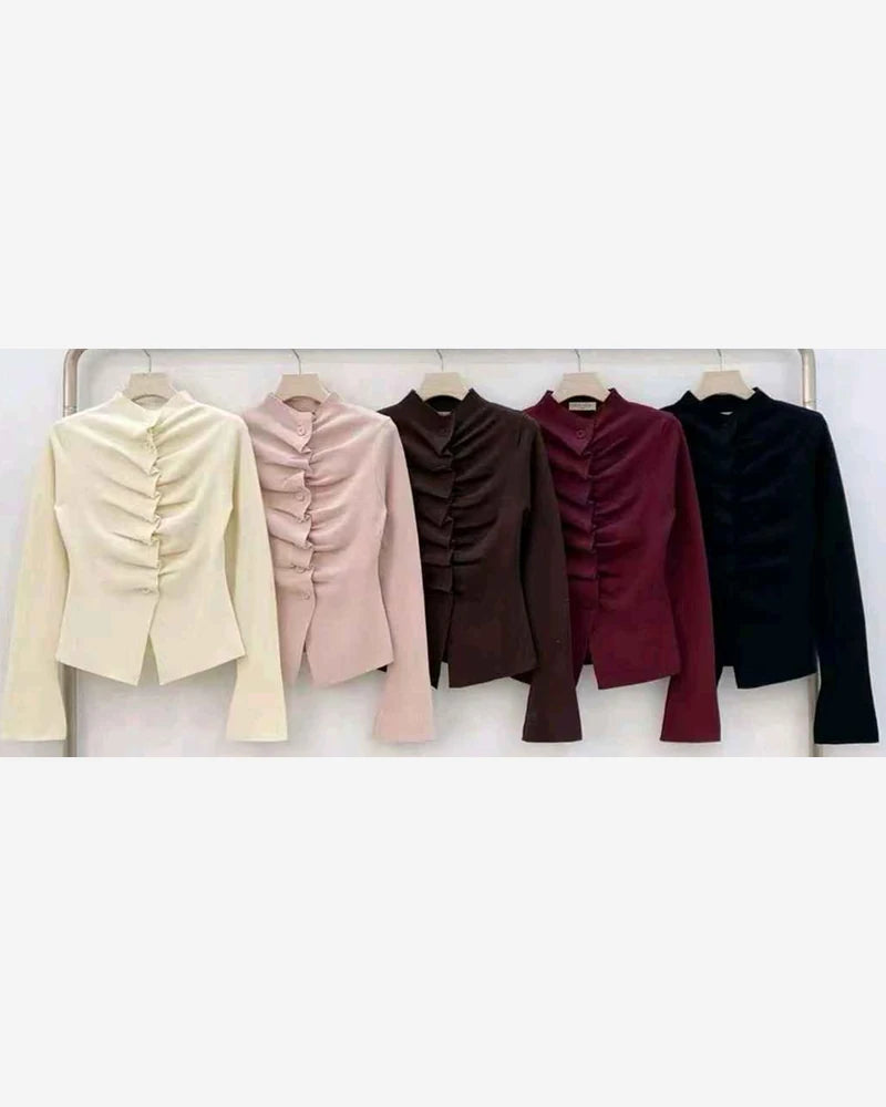 Golfino donna ZETA NOVA misto all'ingrosso modello K5851 - L&Y - foto 2