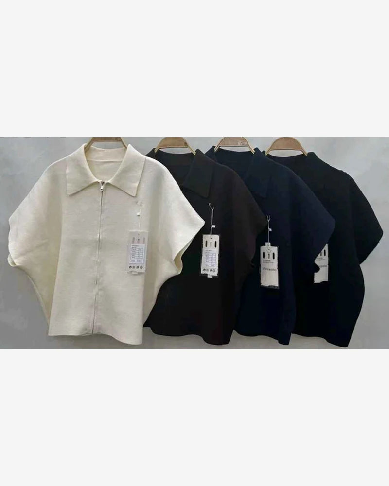 Golfino donna Vinceotto misto all'ingrosso modello K615 - L&Y - foto 2
