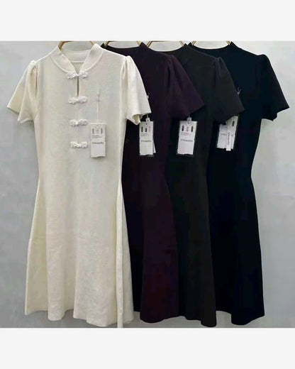 Vestito donna Vinceotto misto all'ingrosso modello K640 - L&Y - foto 2